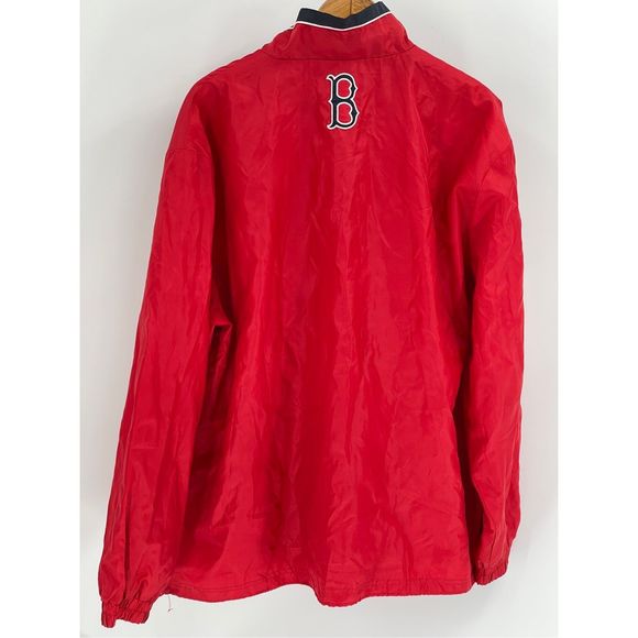 Boston Red Sox Jacket Men‎ Size XXL Red 1/4 Zip Long Sleeve Genuine Merchandise - Picture 6 of 11